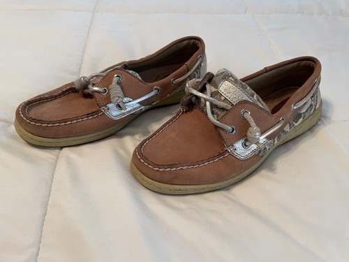 leopard print sperry shoes