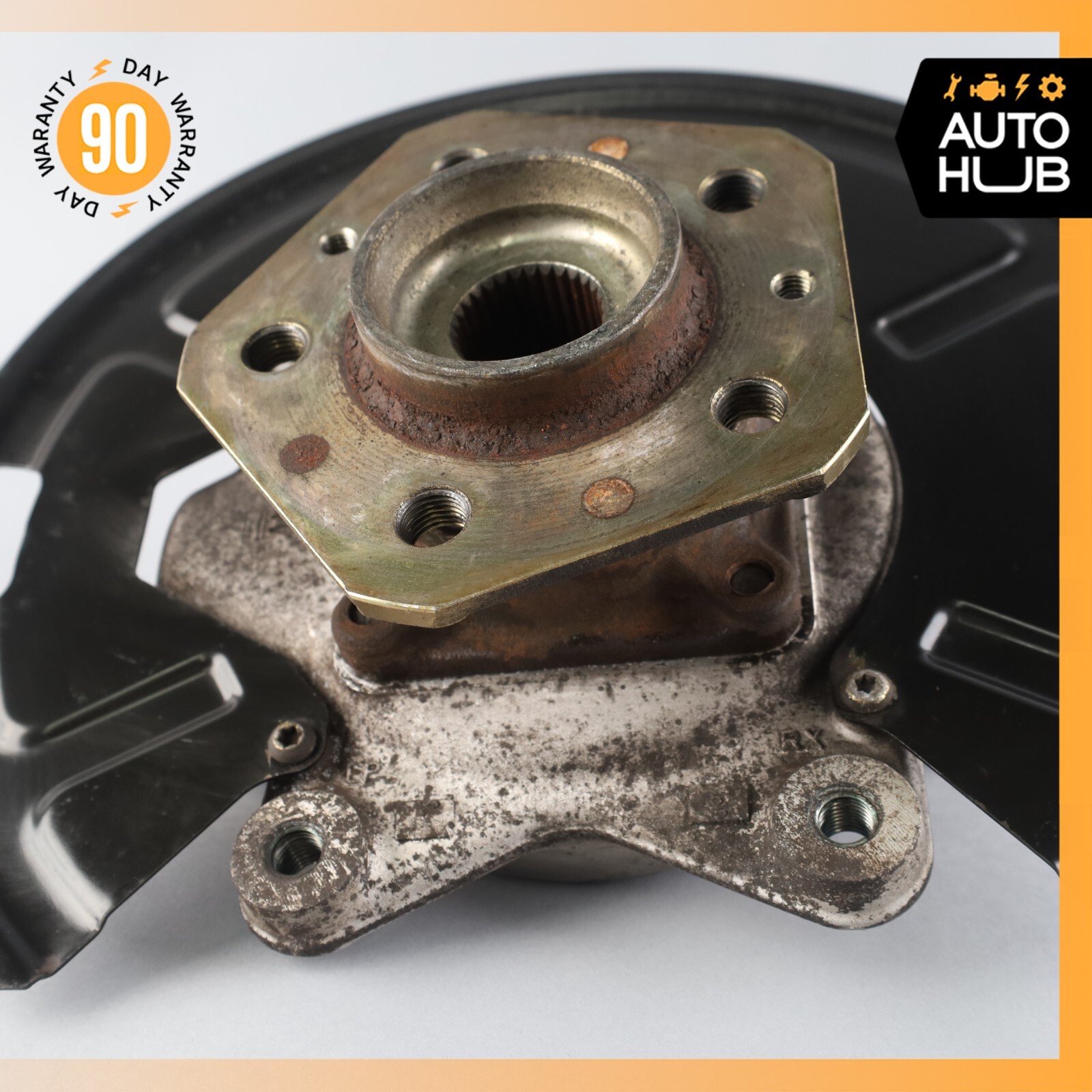 02-05 Maserati M138 Coupe 4200 Front Right Side Spindle Knuckle Hub OEM 67k