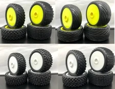 Team Durango 1/10 Buggy front rear Tire set DEX210/DEX410 RC Model 4WD Car