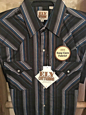 Ely Cattleman Shirt Size Chart