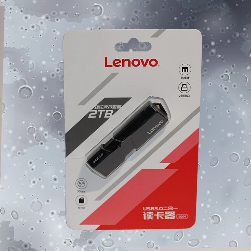 LENOVO D204 USB 3.0 SD/TF Card Reader - Image 2 of 3