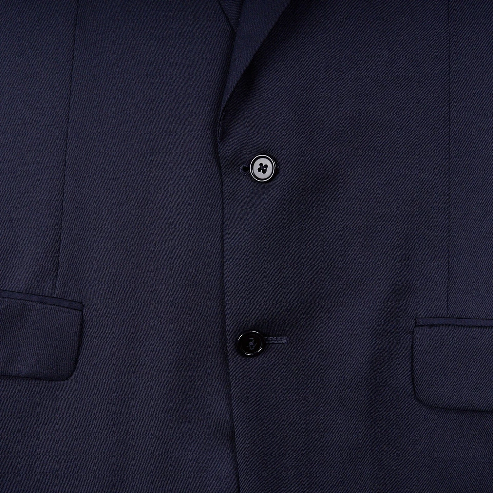 Jos A Bank Blazer 40R Navy Wool 2-Button Signature Sport Coat - Image 2 of 4