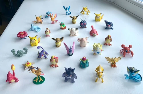 POKEMON 1999 Vintage C.G.T.S.J Tomy Figures- Rare - Choose figure - Gen 1 + 2