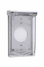 Weatherproof Cover Power Outlet Vertical 4 Screw Mounting Pass & Seymour thermop