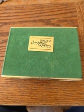 Vintage Double Deck Congress Designer Series Playing Cards Pre-owned in a Box