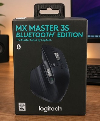 Logitech MX Master 3S ''Bluetooth'' Edition Wireless Mouse - Black