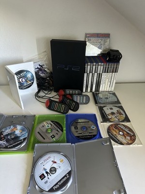 PlayStation 2 Komplett-Set 21Spiele Zb. DBZ, Spider-Man+Power Cheats Top Zustand