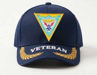 Customized Name Embroidered Hat Naval Air Facility Detroit, Veteran Cap, Gift