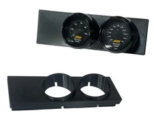 Universal Single Radio DIN Dash 52mm Dual Gauge Pod Mount