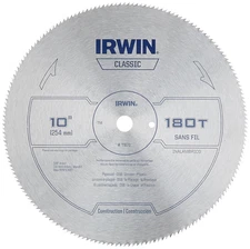 Tools  10-Inch Miter Saw Blade, Classic Series, Steel Table (11870)