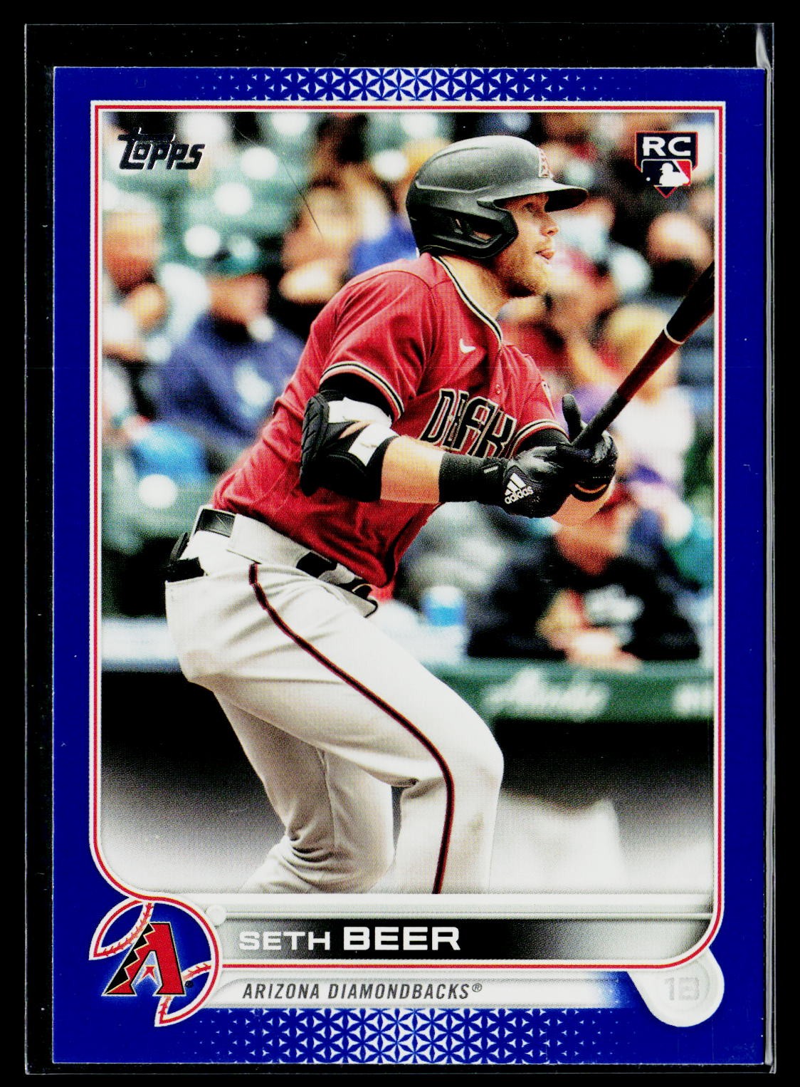 2022 Topps Seth Beer Royal Blue Rookie 345