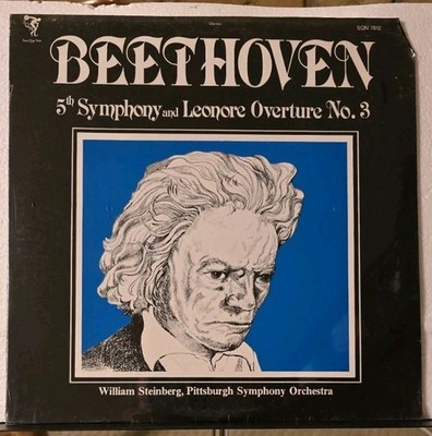 Beethoven 5th Symphony-Leonore Overture No 3- Steinberg- Pittsburgh Symp- SEALED