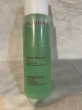 CLARINS PARIS TONING LOTION 200ml/6.8 Fl oz with IRIS ALCOHOL-FREE Sealed New