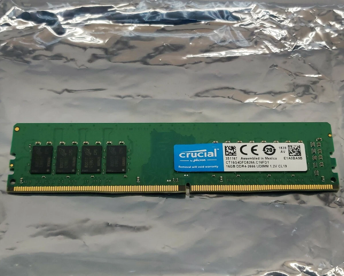 Preços baixos em Crucial PC4-21300 (DDR4-2666) velocidade de