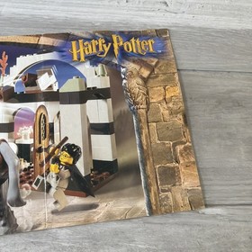 LEGO Harry Potter 4712 Manual Only Troll on the Loose set 71 pcs 2002 Vintage