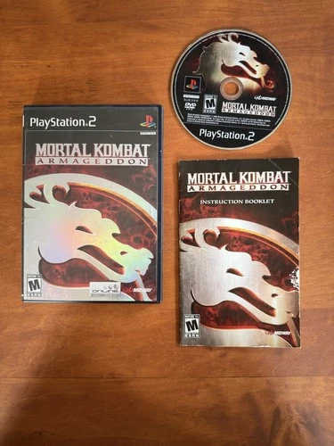 Mortal Kombat: Armageddon (PlayStation 2, PS2) Black Label CIB Complete w/ Reg