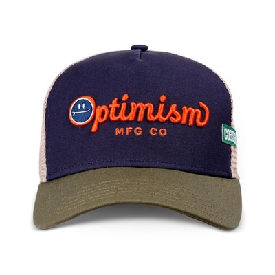 Coastal HFT Trucker Cap Optimism Co Dark Navy Basecap Kappe Mütze Meshkappe Hat