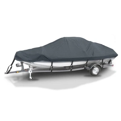 14ft-16ft Boat Cover Trailerable Marine Grade Heavy Duty Waterproof UV Protect - image 1 of 4