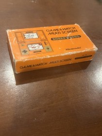 Excellent Nintendo DONKEY KONG DK-52 Game & Watch Multi Screen 1982 CIB Tested 