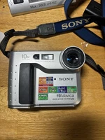 Sony Mavica MVC-FD75 Digital Camera 10x Optical Zoom Floppy Disk Tested Working