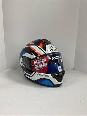 Shark Ridill 2 Apex Helmet Black/White/Blue - Large