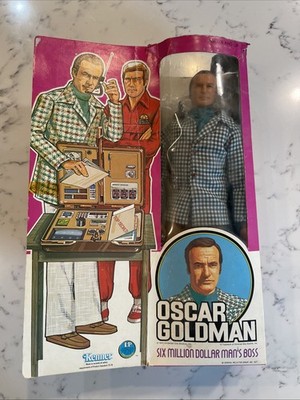 1977 Kenner SIX MILLION DOLLAR MAN Oscar Goldman with Briefcase and Original Box