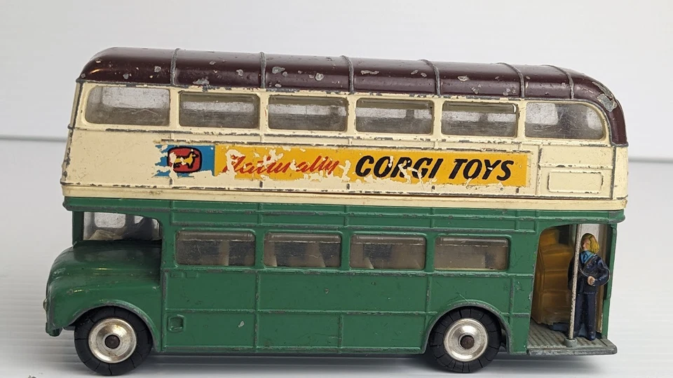 Very  Rare Corgi Toys 468 London  Routemaster Bus Australian NSW Transport Dept - image 2 of 4