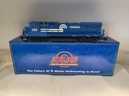 ATLAS O CON MOTOR DIÉSEL TMCC 3 RIELES TABLERO CONRAIL 8-40B 6838-2! Tablero escala O 8 | Condition: Used