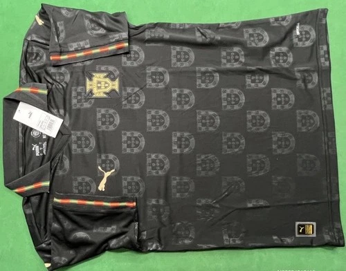 Portugal Men's new black Football Shirt 2025/2026 size XL