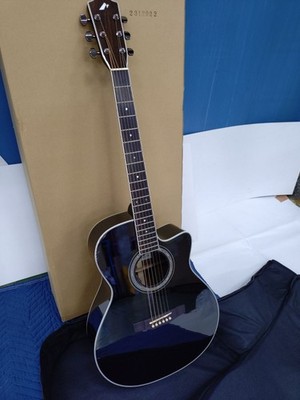 MORRIS R-14G BK Electric Acoustic Guitar