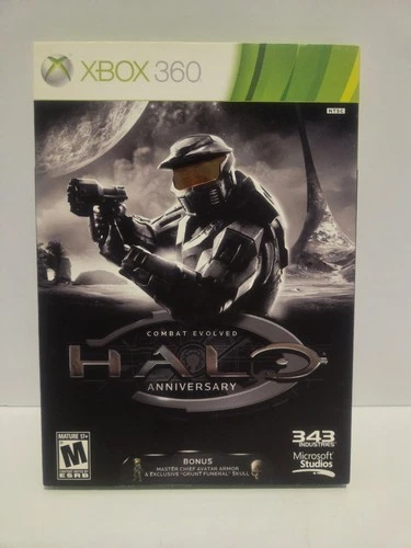 Microsoft Studios Halo: Combat Evolved Anniversary Xbox 360 NTSC-U/C Manual Mul…