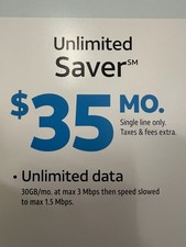 AT T Prepaid ESIM Activation new number 35 Plan Unlimited T/T 10 GB Data plan