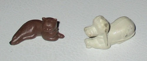 Marx 1950s Rare Dollhouse Cat and Dog