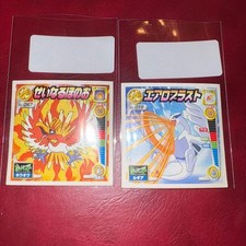 Pokemon Sticker Retsuden Lugia Ho-Oh Gold Silver Second Generation Technique
