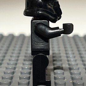 Lego Star Wars  Tie Fighter Pilot Minifigure Reddish Brown Head SW0035a - 1Z