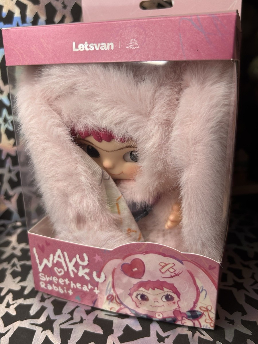 AUTHENTIC WAKUKU SWEETHEART RABBIT LIMITED PLUSH PENDANT TRENDY