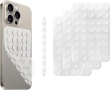 3 Pack Silicone Phone Grip  Suction Cup Mount, Double Sided Hands-Free Accessor