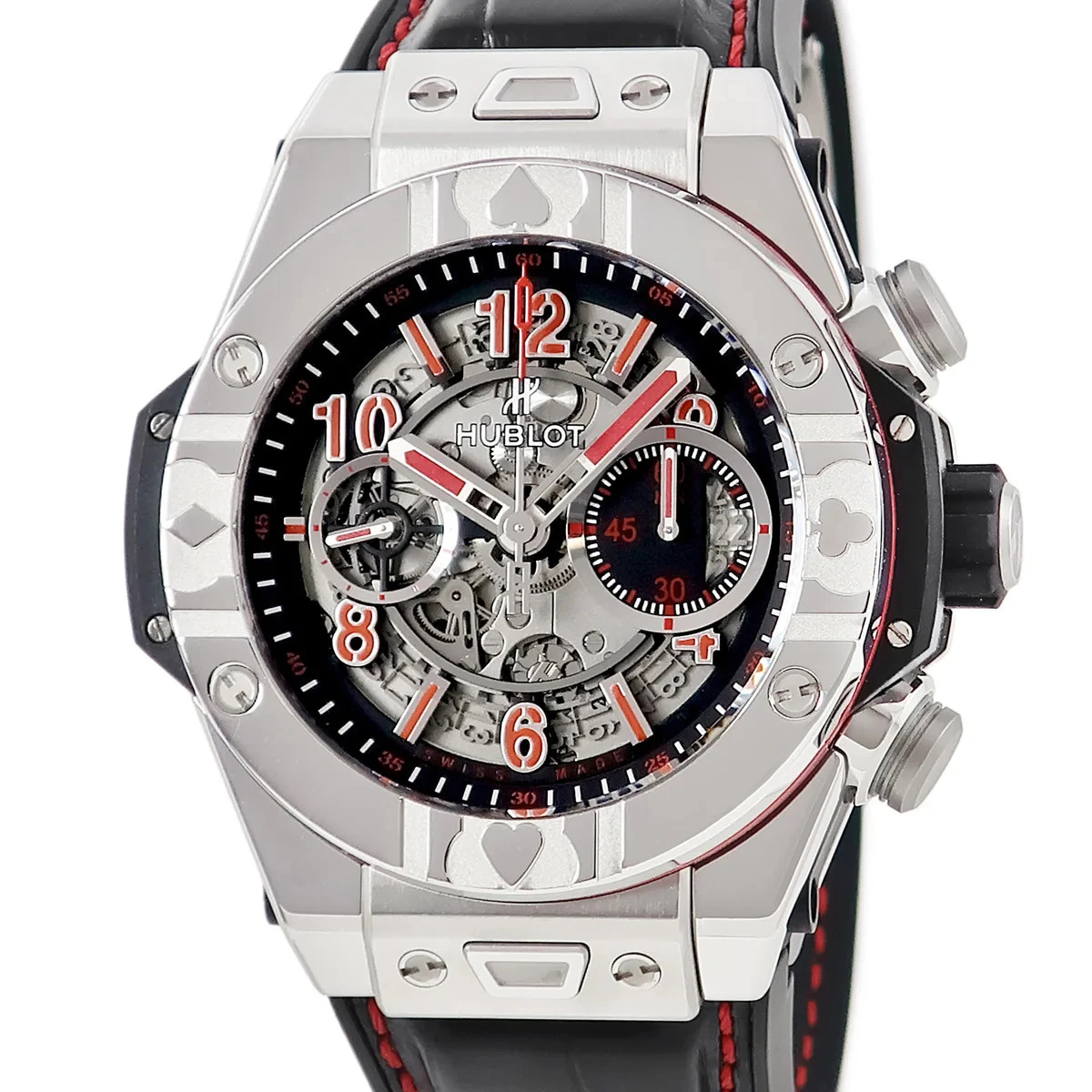 Hublot — Hublot Big Bang Unico 411.SX.1170.LR.WPT15 45mm Gray Dial Automatic #HDW168