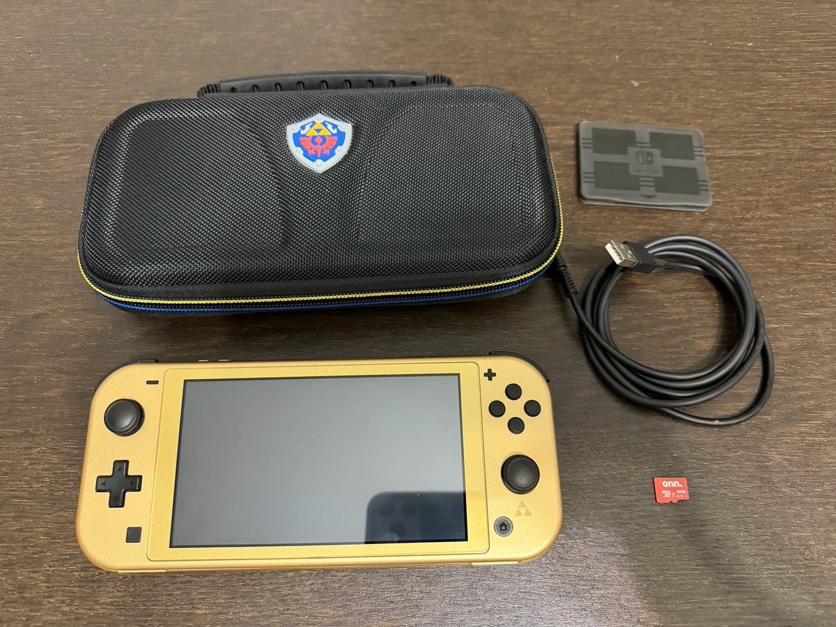 Nintendo Switch Lite Hyrule Edition Special Edition Gold With