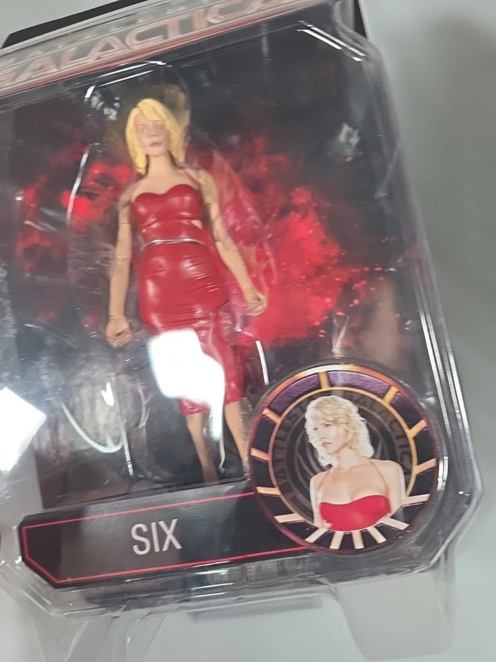 Battlestar Galactica SIX Action Figure Red Dress Diamond Select Toys 2007 NIB - Image 4 of 4