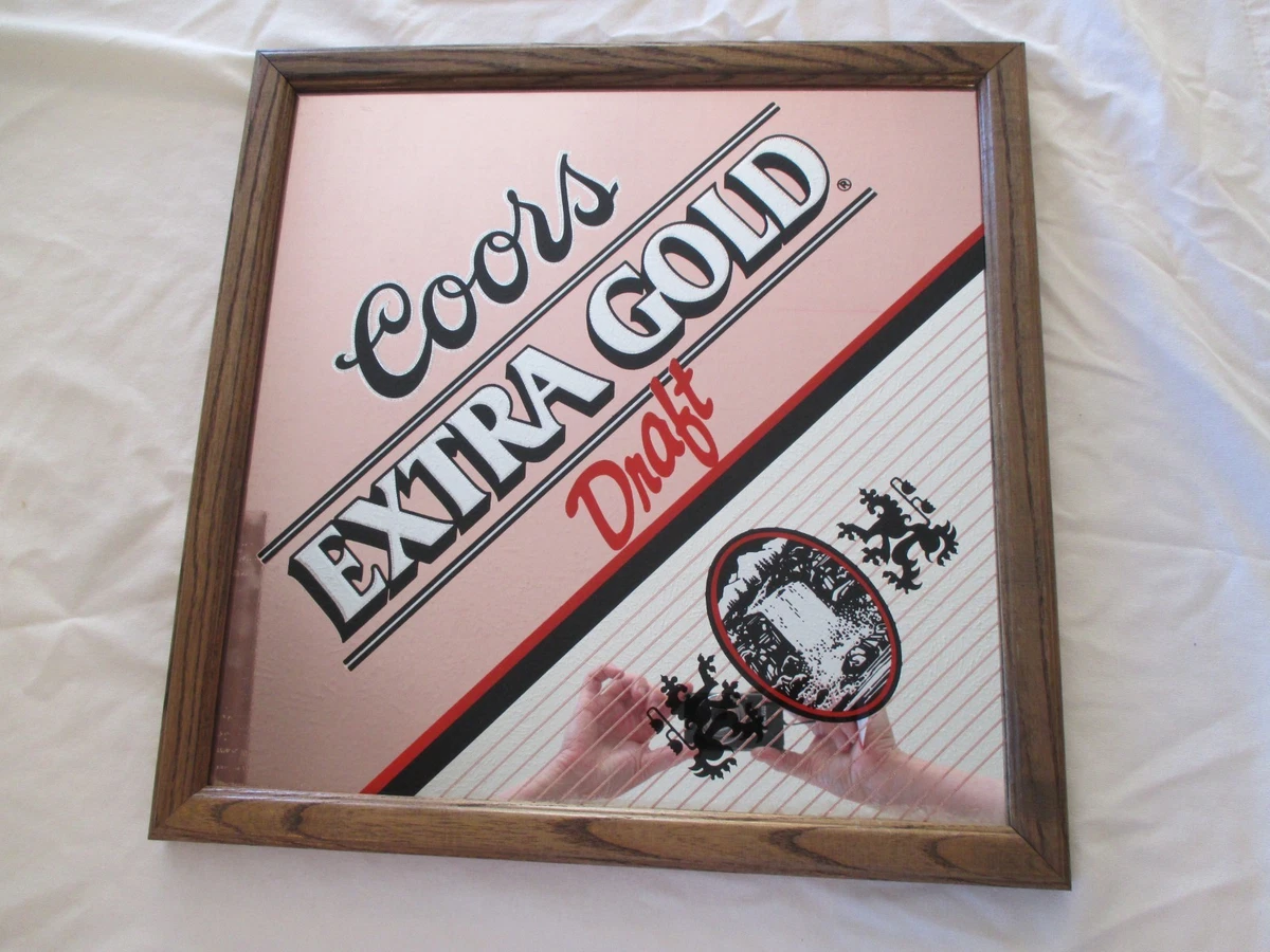 Coors Extra Gold Mirror In Collectible Breweriana Mirrors for sale