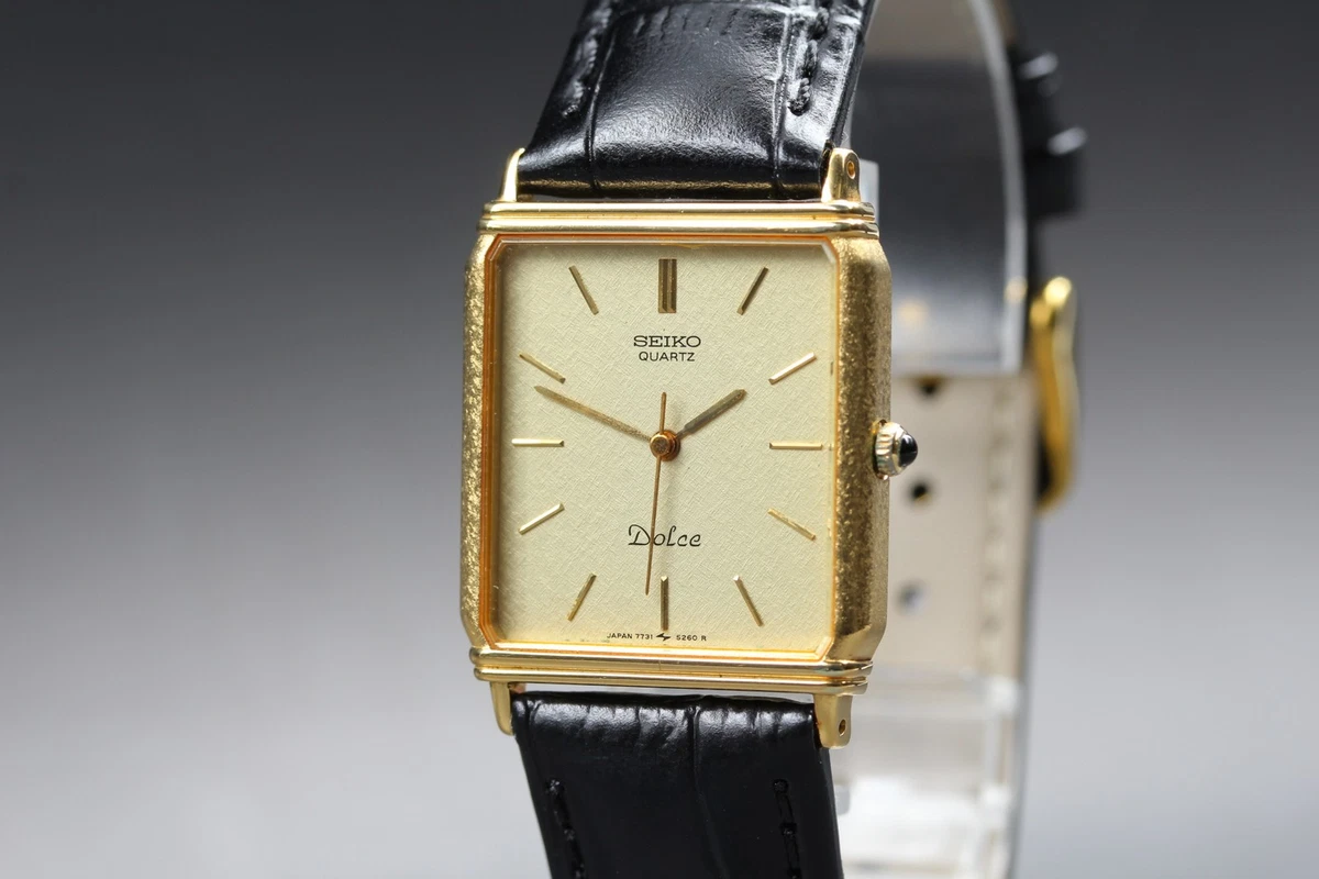 Seiko Quartz Rectangle Analog Wristwatches for sale | eBay
