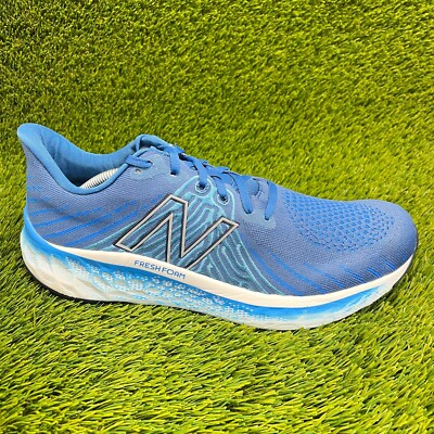 New Balance Fresh Foam X Vongo V5 Mens Size 12 Blue White Running Shoes Sneakers