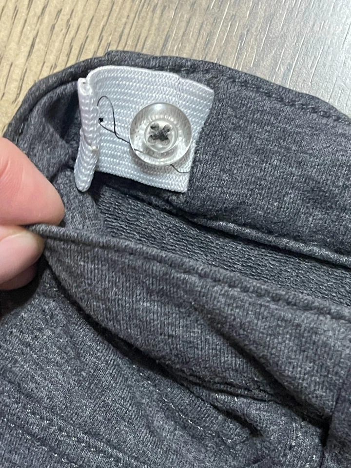 Old Navy Pants, Girl's Size 12, Gray, Pull On, Super Skinny, Adjustable Waist - Image 3 of 4