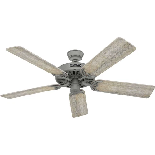 Hunter 52" Outdoor Original Ceiling Fan w/ Pull Chain Traditional Farmhouse - Picture 1 of 3