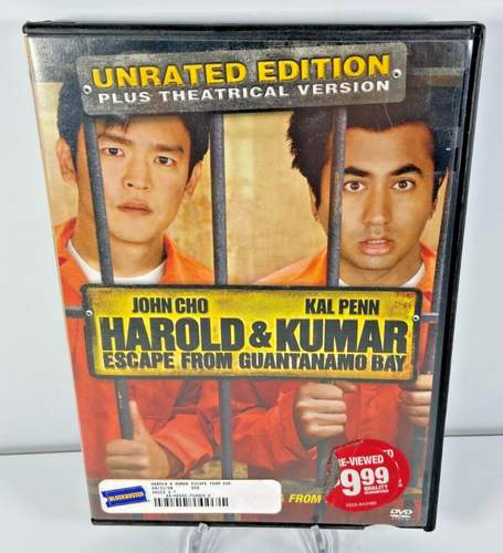 DVD Harold & Kumar Escape from Guantanamo Bay Unrated Version 2008