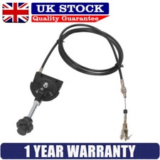 Universal Throttle Control Cable & Manual Lever Assembly Excavator Part 8.2ft UK