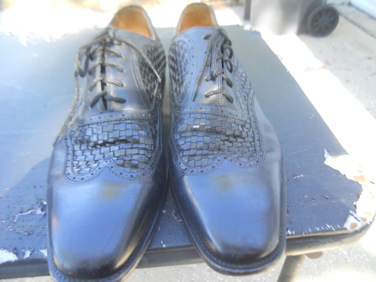 Magnanni Men's Leather Shoes Size 15.D 
