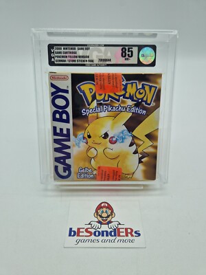 Pokemon Gelbe Edition Pikachu Edition - VGA 85 - SEALED - Nintendo Gameboy - OVP