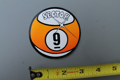 Sector Nine 9 Skateboards Longboard Orange OG GB7a Vintage